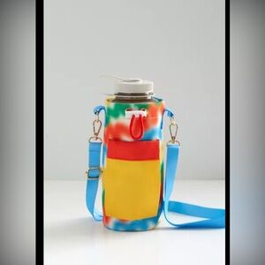 NWT Colorful Tie-Dye Holder with Strap